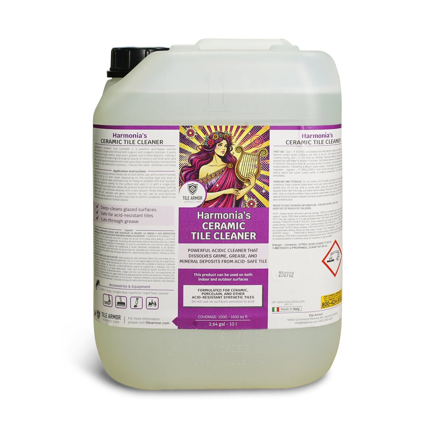 Harmonia's Ceramic Tile Cleaner