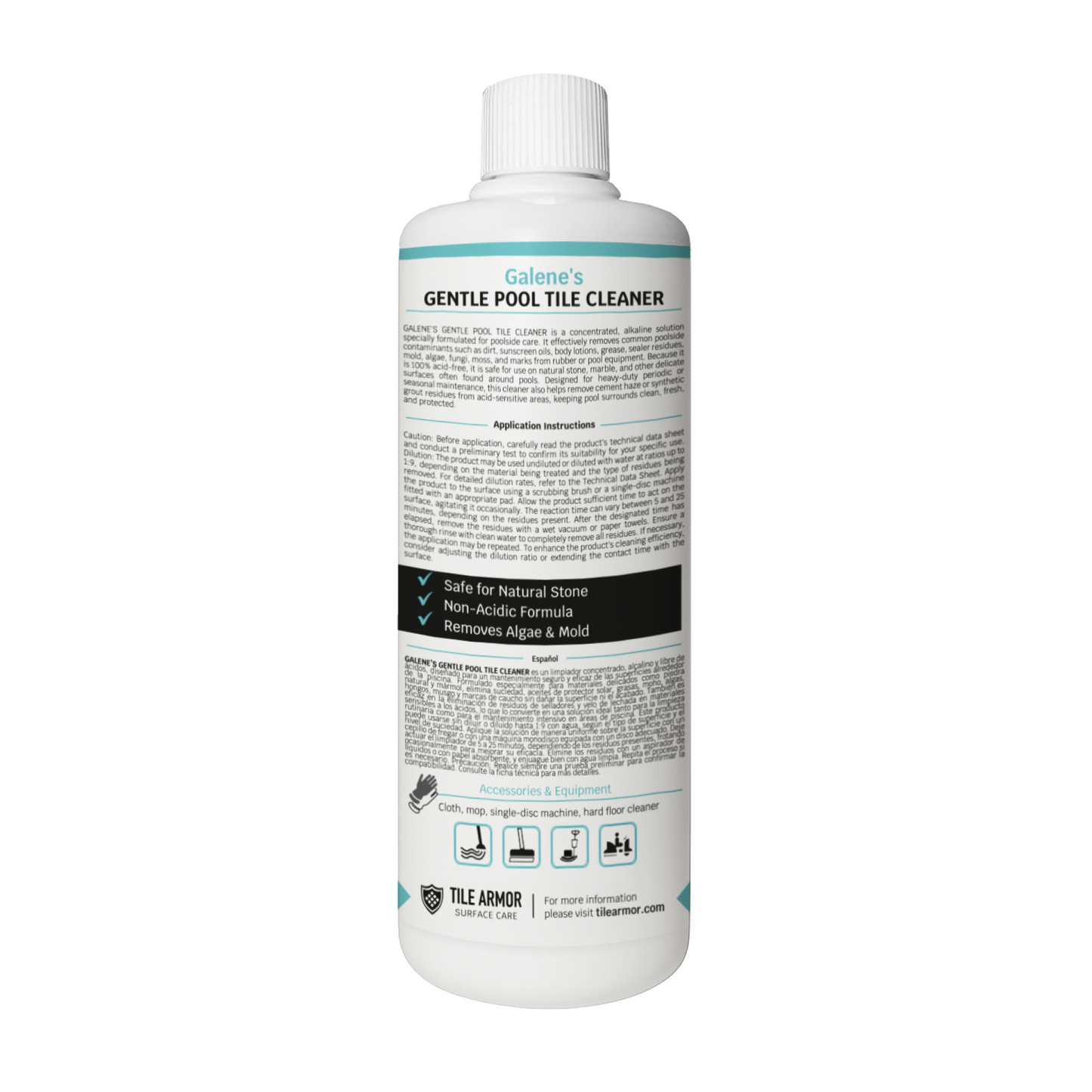 Galene's Gentle Pool Tile Cleaner