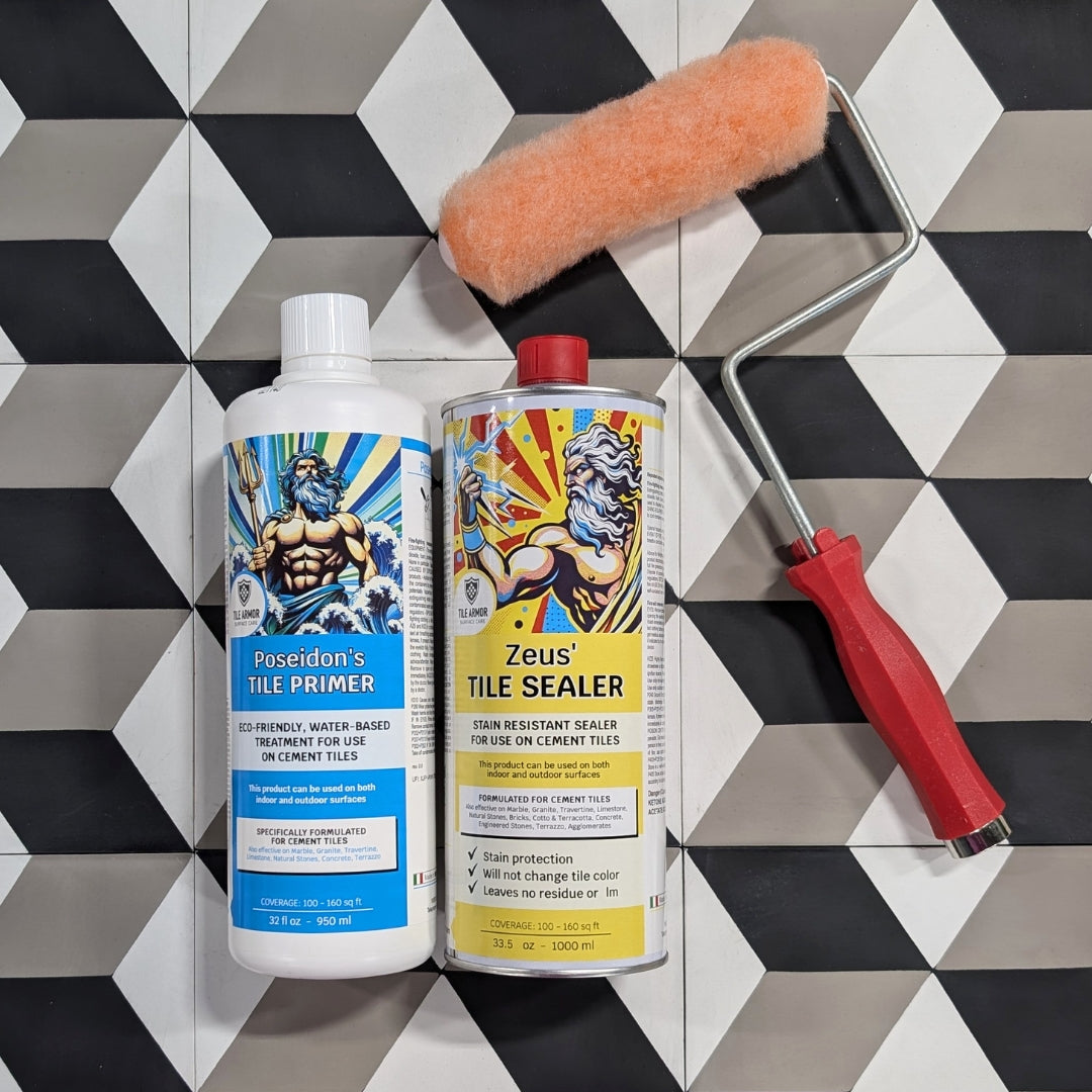 How to Remove Grout Haze from Porcelain and Ceramic Tiles?