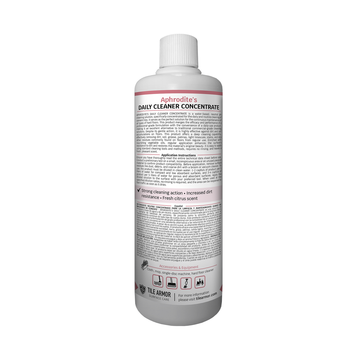 Aphrodite's Daily Cleaner – Gentle & Effective Tile Care – Tile Armor