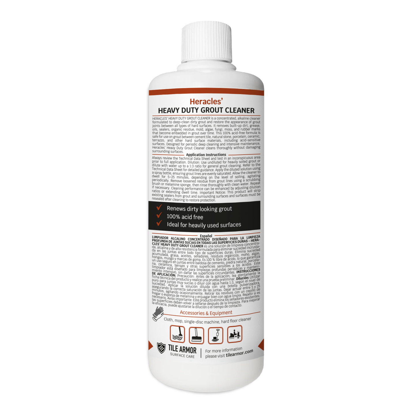 Heracles' Heavy Duty Grout Cleaner