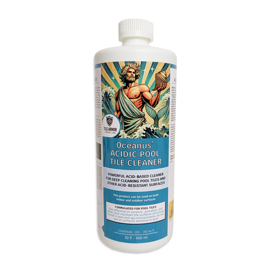 Oceanus’ Acidic Pool Tile Cleaner