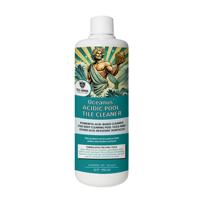 Oceanus’ Acidic Pool Tile Cleaner