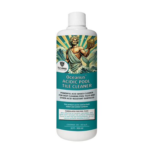 Oceanus’ Acidic Pool Tile Cleaner